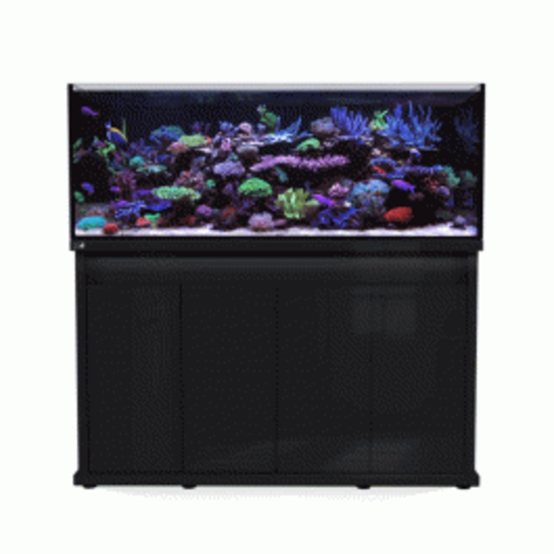 D&D Reef-Pro 1500S Aquarium with Gloss Black Cabinet