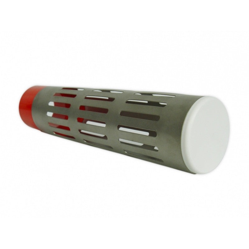 Slot pipe/Split tube Hybrid – Titanium/PVC