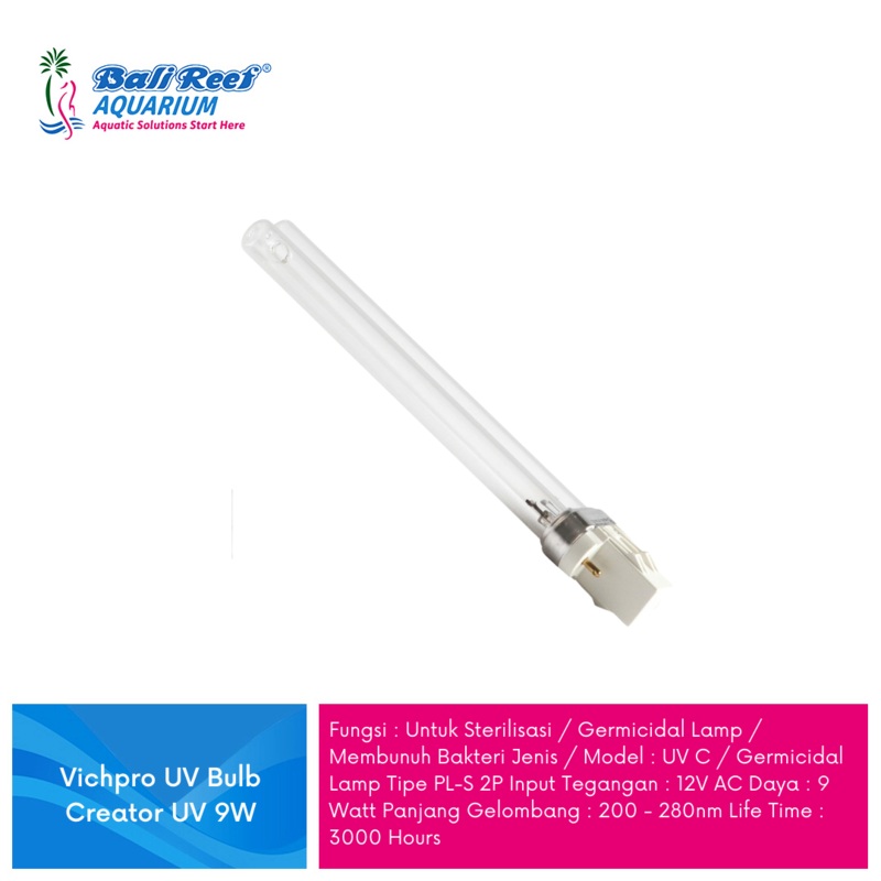 Vichpro UV Bulb Creator UV 9W