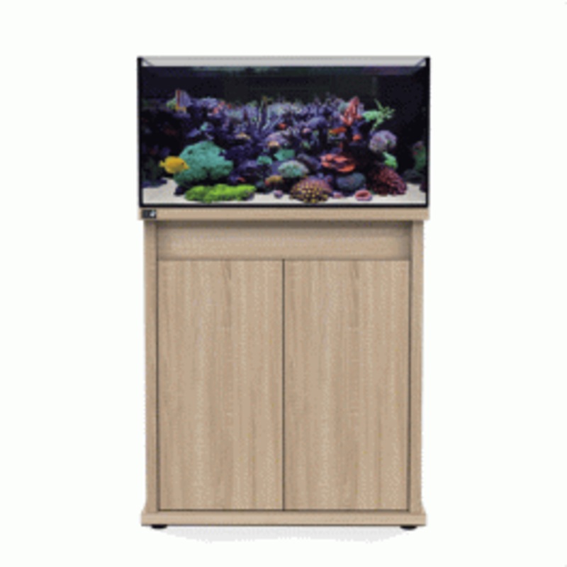 D&D Reef-Pro 900 Aquarium with Platinum Oak Cabinet