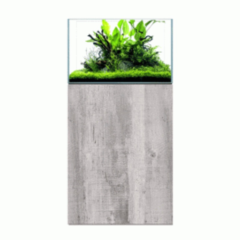 D&D Aqua-Pro Aquascaper 600 Aquarium and Driftwood Concrete Cabinet