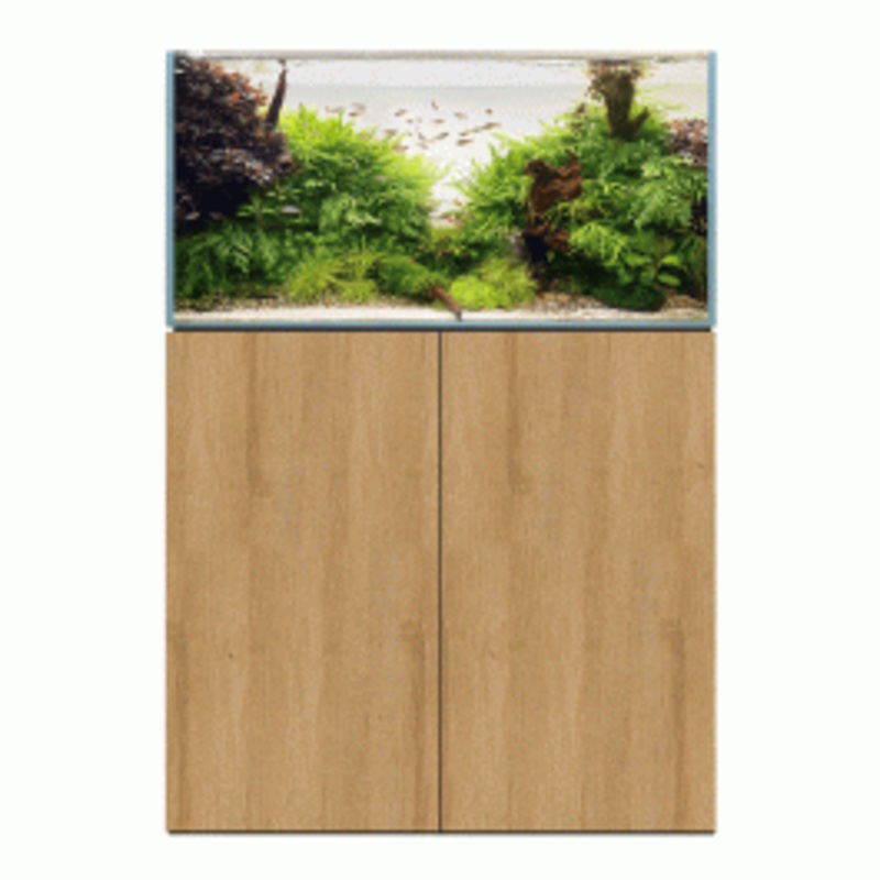 D&D Aqua-Pro Aquascaper 900 Aquarium and Natural Oak Cabinet