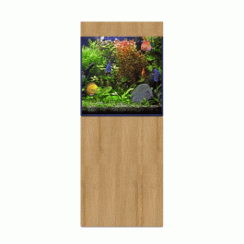 D&D Aqua-Pro Freshwater 600 Aquarium and Natural Oak Cabinet