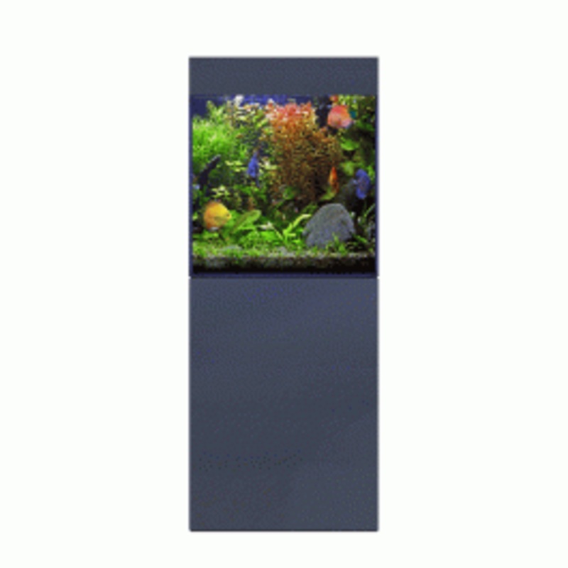 D&D Aqua-Pro Freshwater 600 Aquarium and Ultra-Gloss Anthracite Cabinet