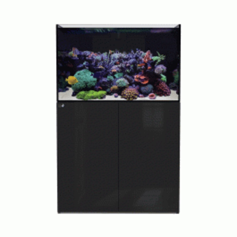 D&D Aqua-Pro Reef 900 Aquarium and Cabinet Black Gloss
