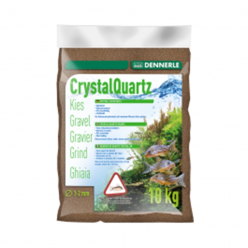 Dennerle Crystal Quartz Gravel Dark Brown