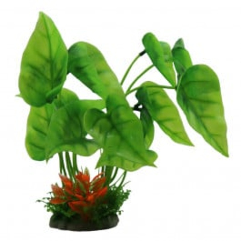 Swell Green Anubias Artificial Plant